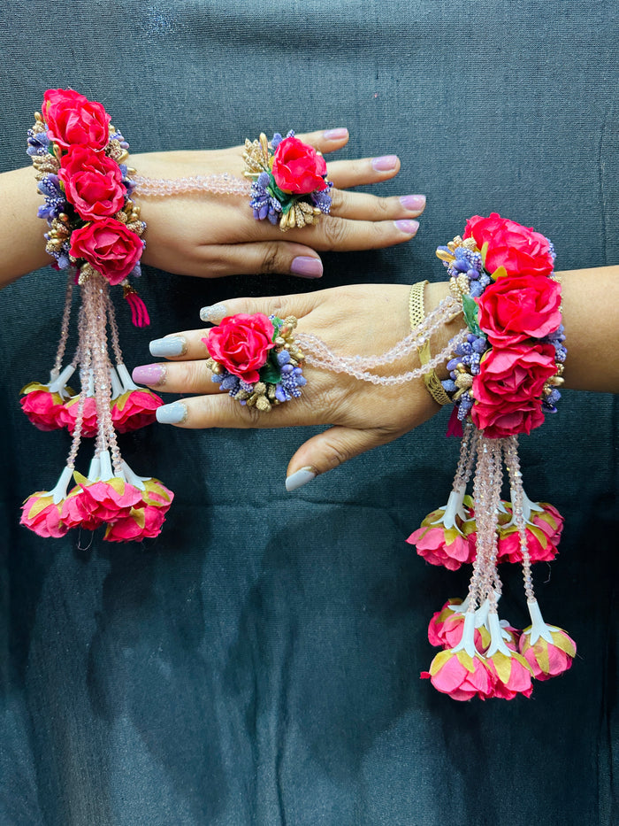 Flower Kalira Red With Purpal