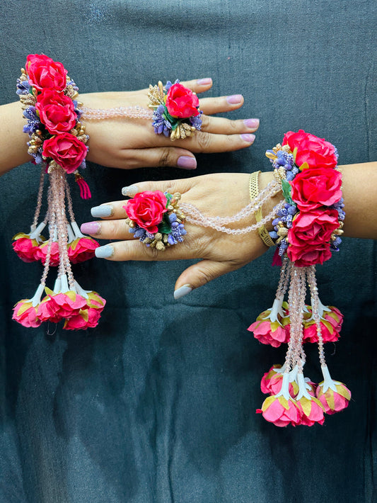 Flower Kalira Red With Purpal