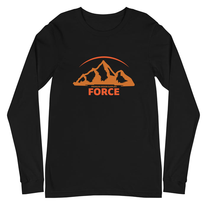 FORCE Mt. JM Unisex Long Sleeve Tee