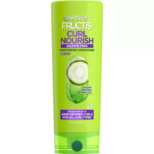 GARNIER Fructis Curl Nourish Sulfate-Free Moisturizing Conditioner غارنييه بلسم مرطب خالٍ من الكبريتات