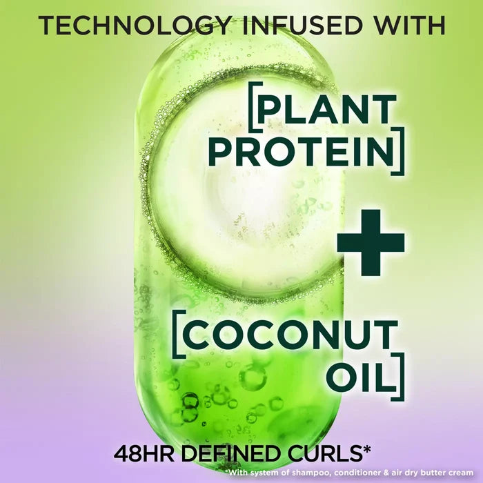 GARNIER Fructis Curl Nourish Sulfate-Free Moisturizing Conditioner غارنييه بلسم مرطب خالٍ من الكبريتات