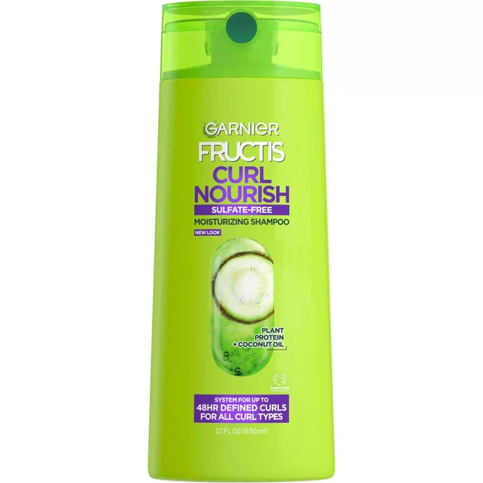 GARNIER Fructis Curl Nourish Sulfate-Free Moisturizing Shampoo غارنييه شامبو مرطب