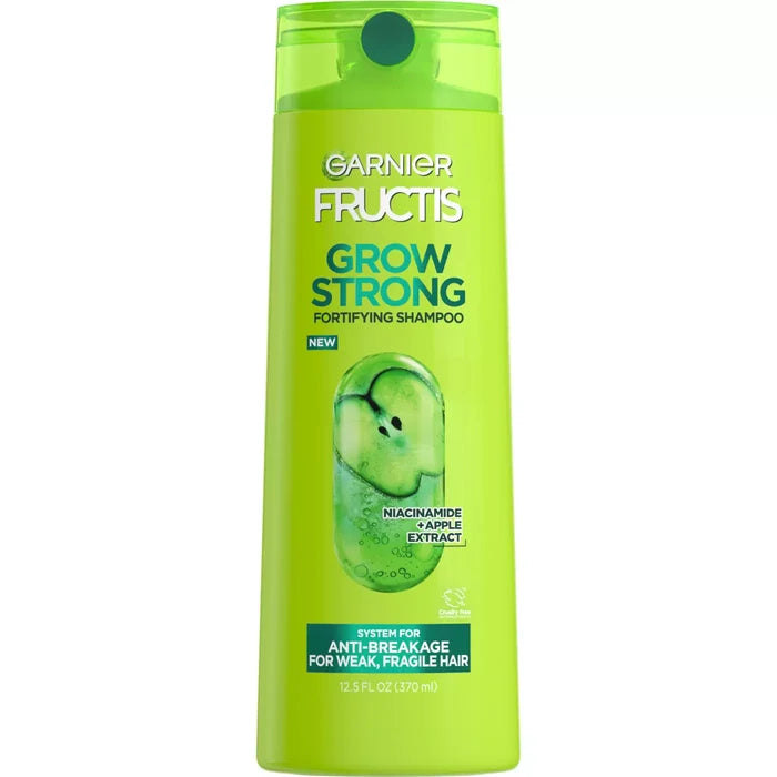GARNIER Fructis Grow Strong Fortifying Shampoo Anti-Breakage  غارنييه شامبو مقوي لمكافحة التكسر