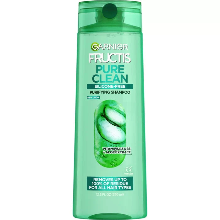 GARNIER Fructis Pure Clean Purifying Shampoo - Silicon Free  غارنييه شامبو منقي خالٍ من السيليكون