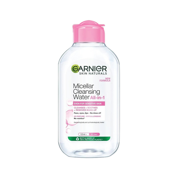 Garnier Micellar Cleansing Water Even For Sensitive Skin 125ml