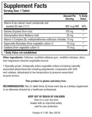 Gastrazyme by Biotics Research