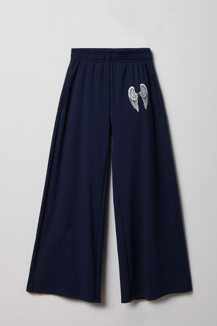 Girls Active Graphic Wide Leg Pant