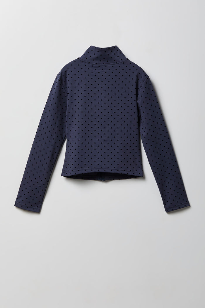 Girls Active High Density Zip-Up Jacket