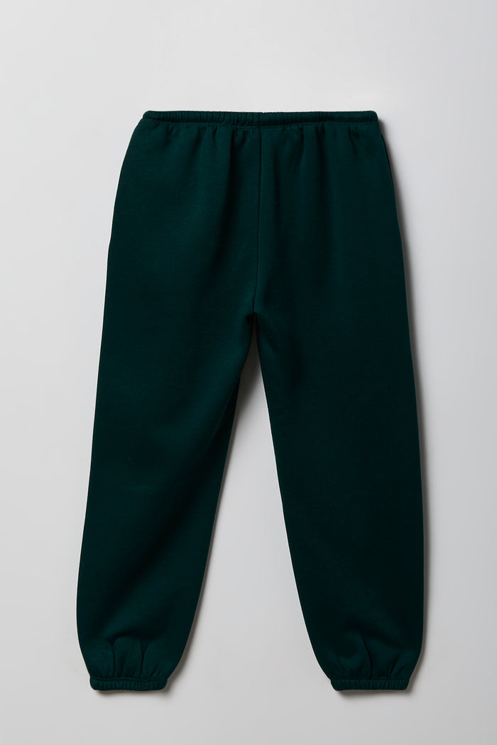Girls Graphic Fleece Oversized Jogger