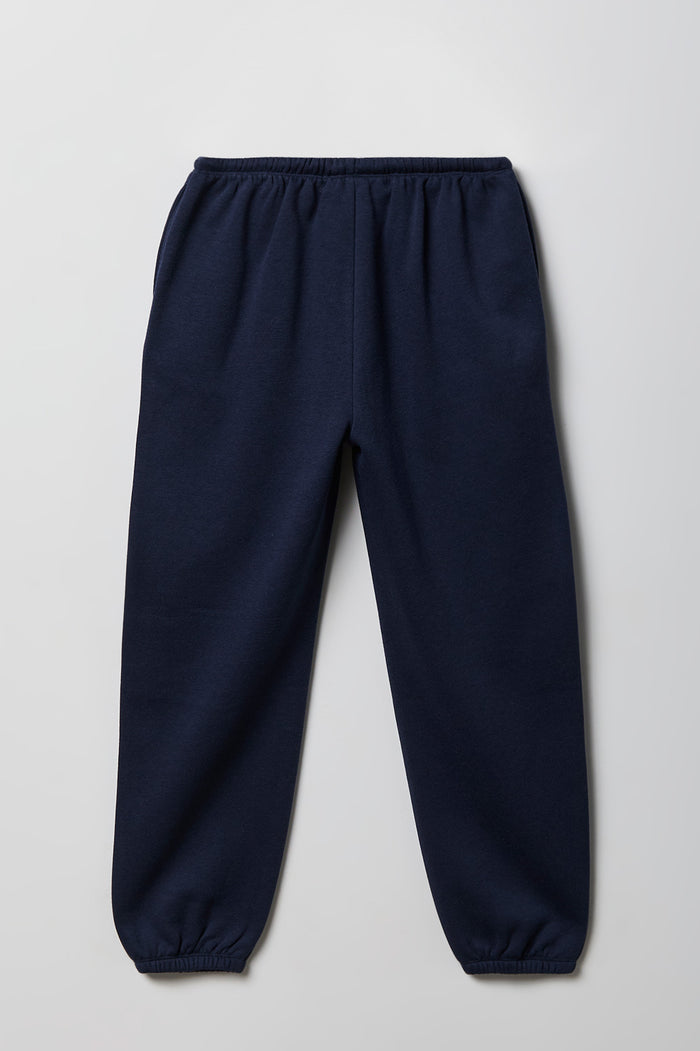 Girls Graphic Fleece Oversized Jogger