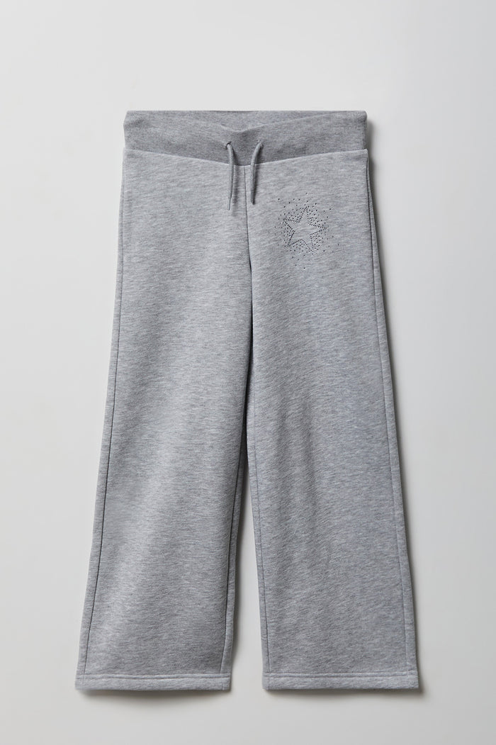 Girls Straight Leg Fleece Sweatpant