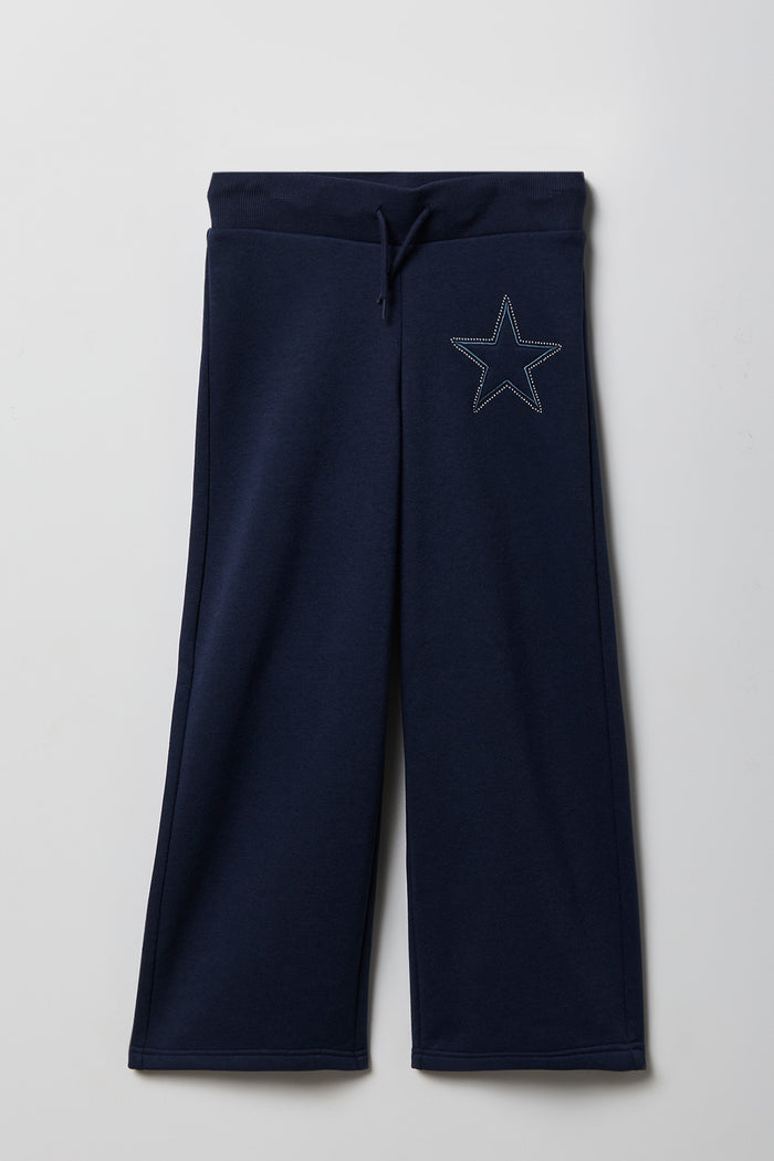 Girls Straight Leg Fleece Sweatpant