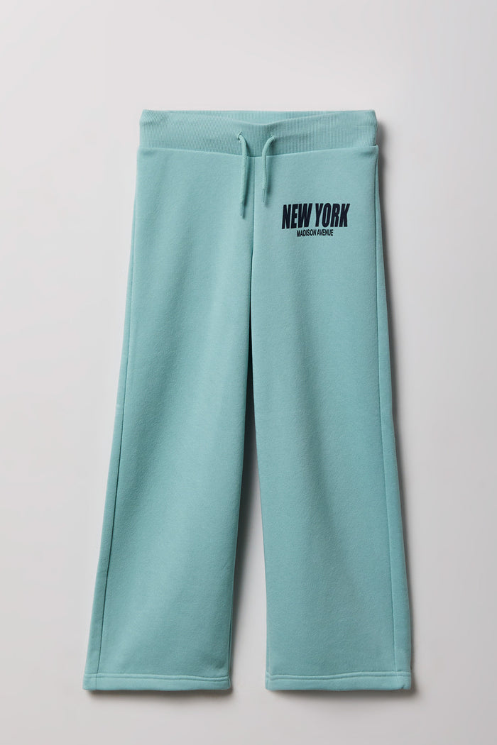 Girls Straight Leg Fleece Sweatpant