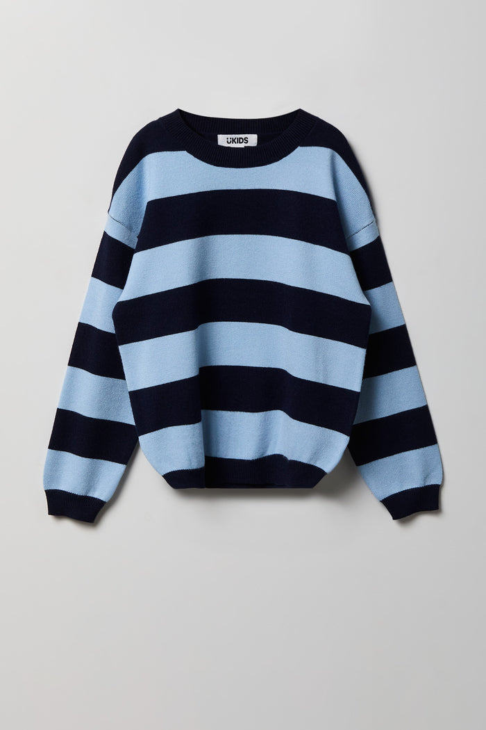 Girls Striped Sweater