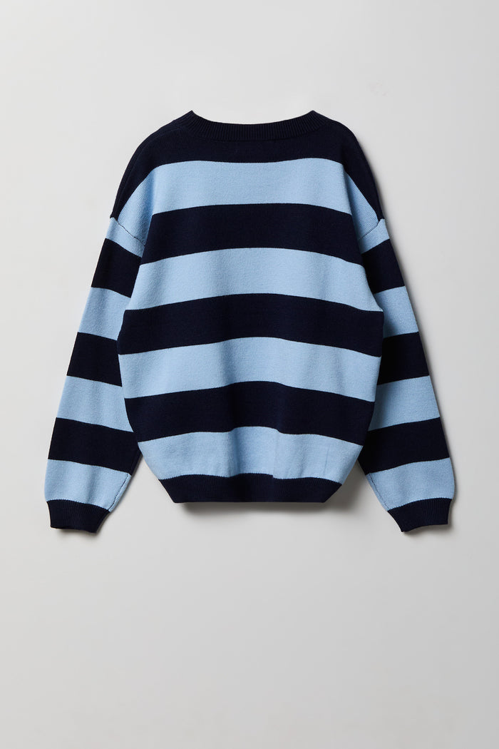 Girls Striped Sweater