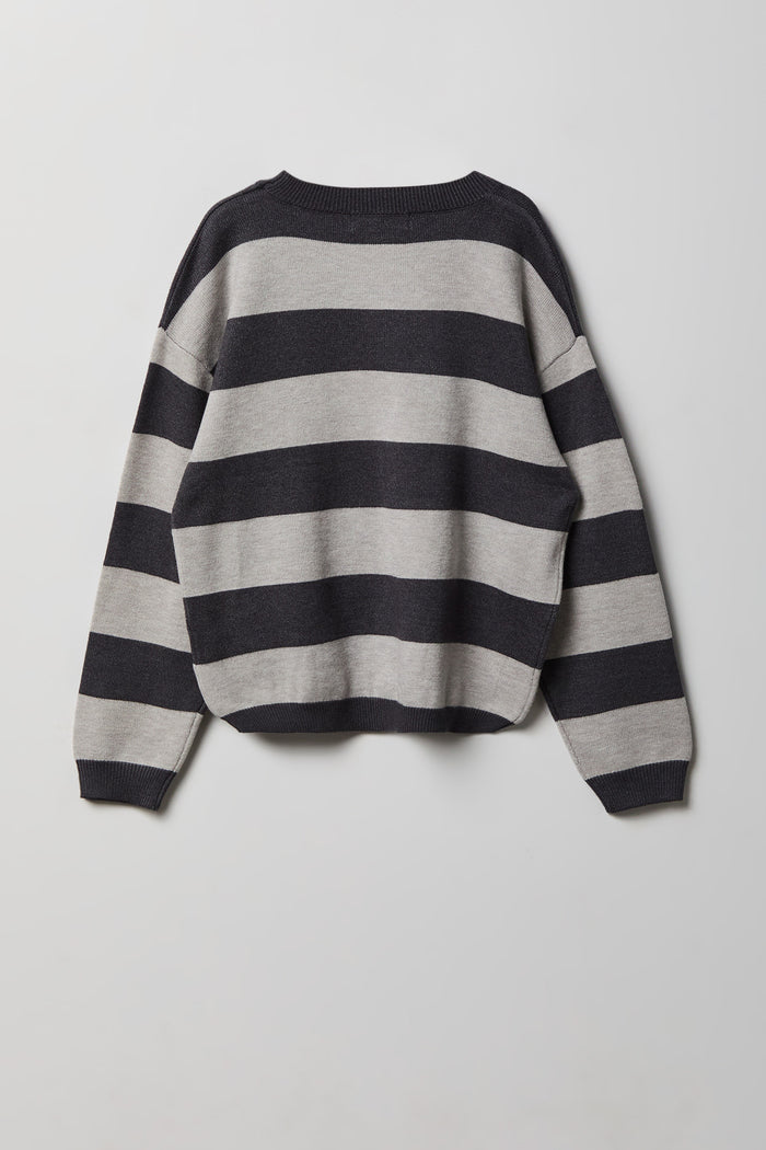 Girls Striped Sweater