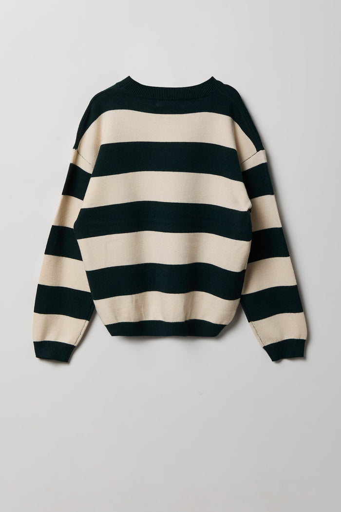 Girls Striped Sweater