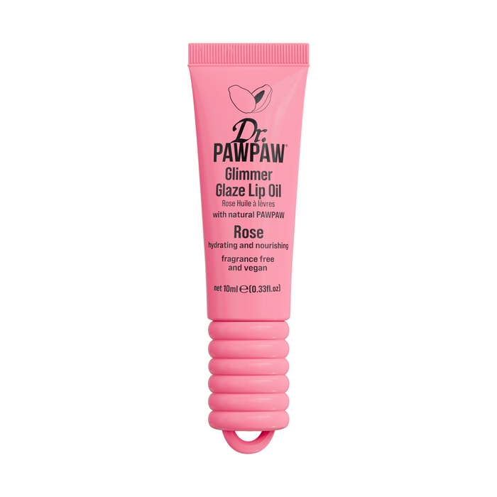 Glimmer Glaze Lip Oil - Rose