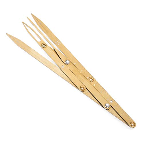Golden Ratio Scale Eyebrow Ruler - Flexible Stainless Steel Measuring Tool for Perfect Eyebrow Shaping - SD Cosmetics Care