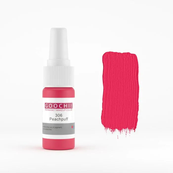 GOOCHIE 15ml semi permanent makeup and microblading pigments Peachpuff 306 Lip Pigments - SD Cosmetics Care