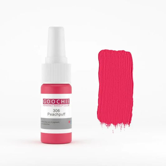 GOOCHIE 15ml semi permanent makeup and microblading pigments Peachpuff 306 Lip Pigments - SD Cosmetics Care