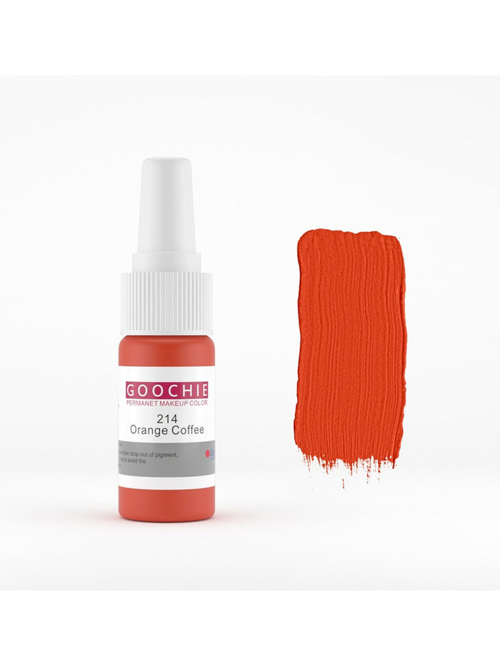 GOOCHIE Permanent Makeup Micro-Pigment Lip Tint 15ml - Orange Coffee 214 - SD Cosmetics Care