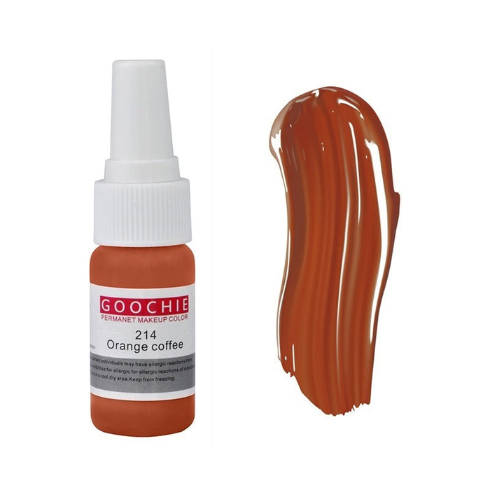 GOOCHIE Permanent Makeup Micro-Pigment Lip Tint 15ml - Orange Coffee 214 - SD Cosmetics Care