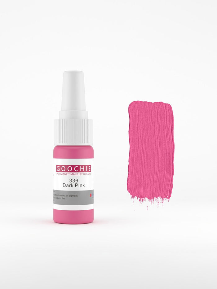 GOOCHIE Permanent Makeup Pigment Lip Tint 15 ml - Dark Pink 336 - SD Cosmetics Care