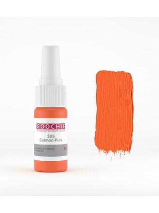 Goochie Permanent Micro-Pigment Lip Tint, 15 ml (Salmon Pink 305) - SD Cosmetics Care