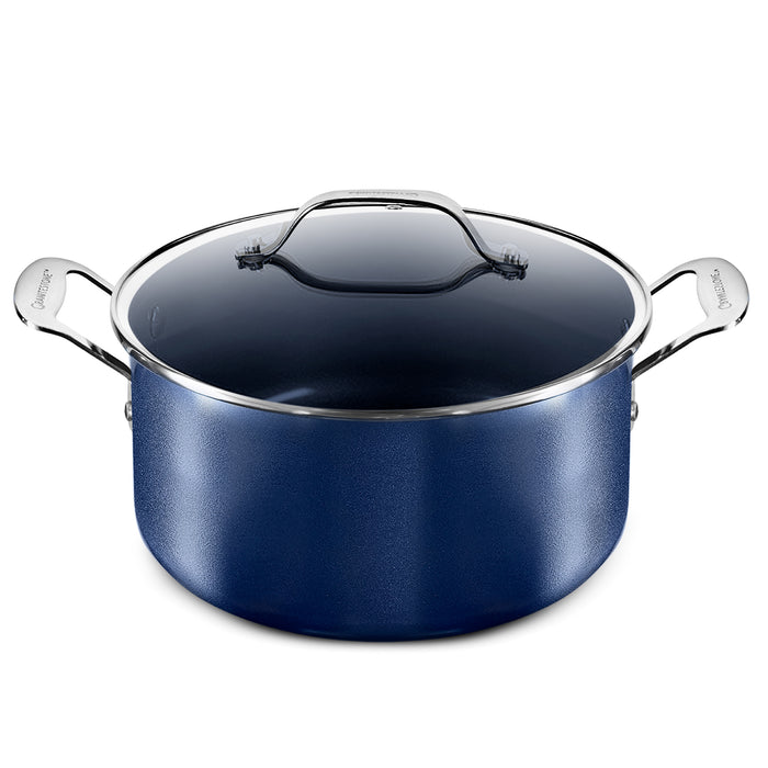 Granitestone 5 Quart Aluminum Stock Pot with Lid