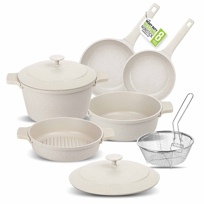 Granitestone 8-Piece Nesting Cookware Set