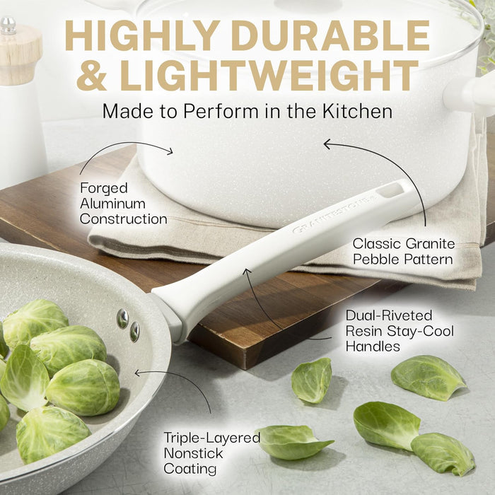 Granitestone Desert Collection 4 Quart Sauté Pan