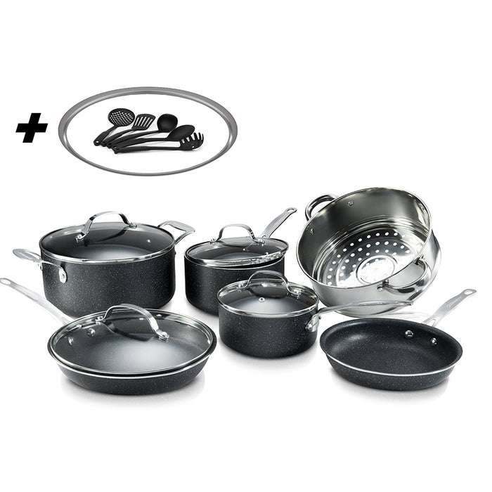 Granitestone Get it Together 10 PC Cookware Set + Utensils