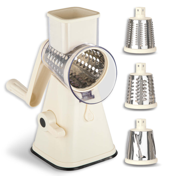 Granitestone Nutrislicer 3-in 1 Kitchen Spinning/Rotating Mandoline