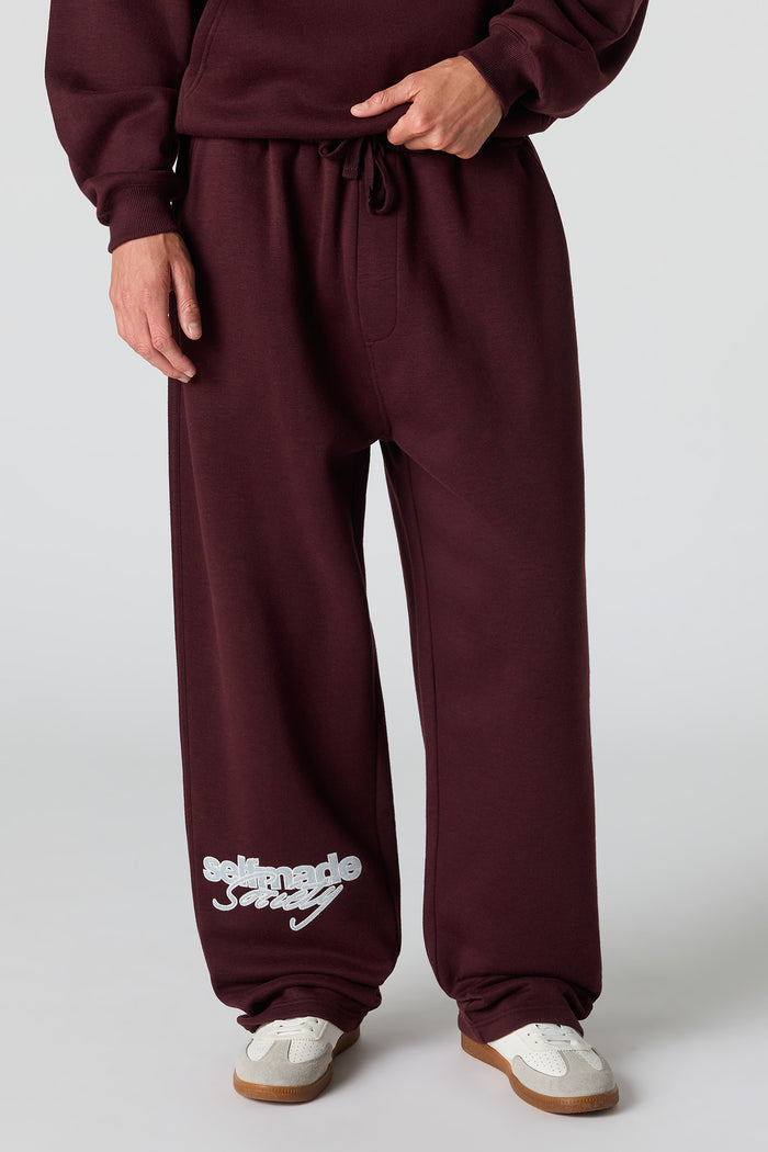 Graphic Baggy Fleece Sweatpant