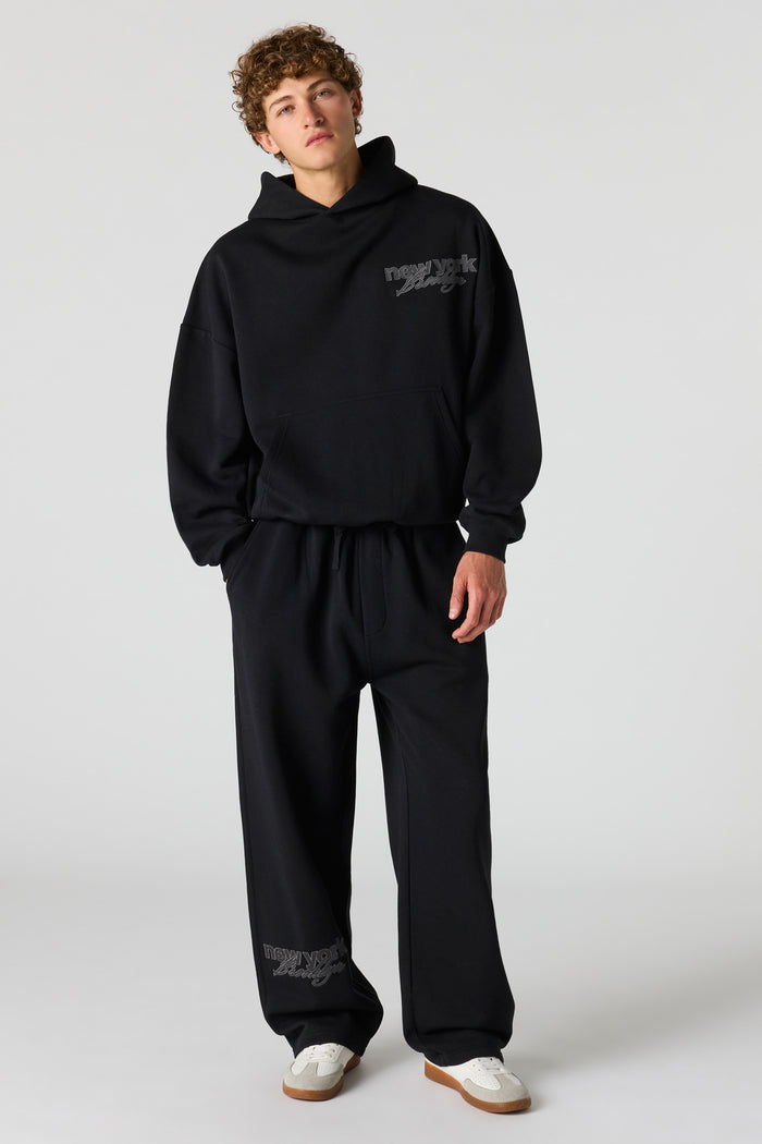 Graphic Baggy Fleece Sweatpant