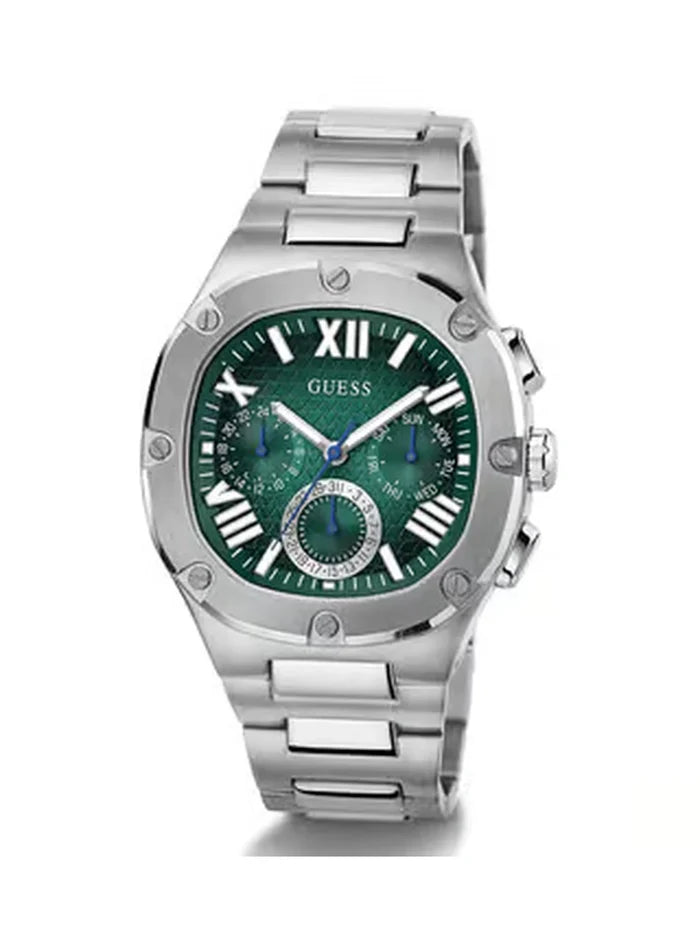 Guess Round Analog Watch - GW0572G6