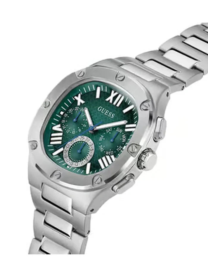 Guess Round Analog Watch - GW0572G6