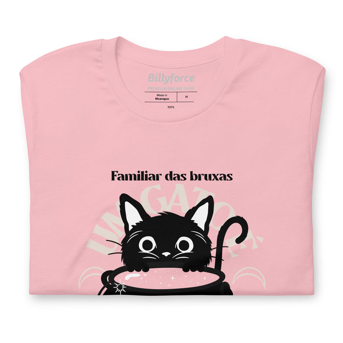 Happy Halloween Witch Cat Unisex T-shirt