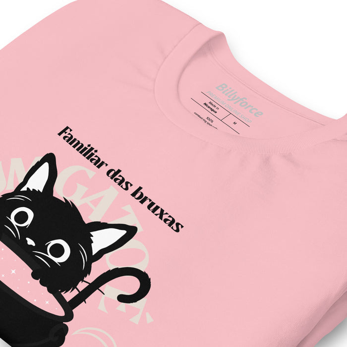 Happy Halloween Witch Cat Unisex T-shirt