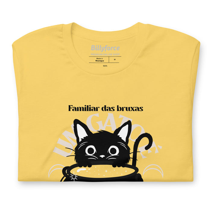 Happy Halloween Witch Cat Unisex T-shirt