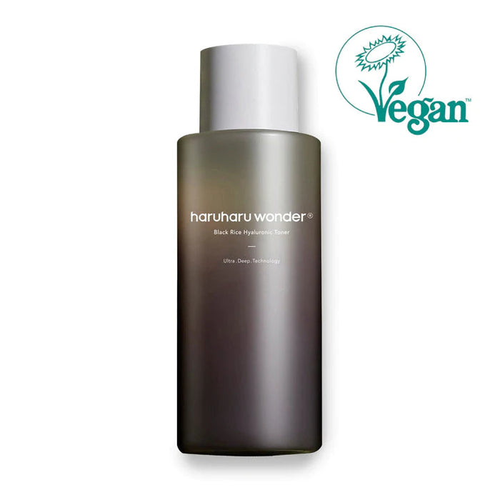 HARUHARU WONDER Black Rice Hyaluronic Toner Ultra Deep Technology تونر الهايلرونك والارز الاسود