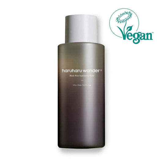 HARUHARU WONDER Black Rice Hyaluronic Toner Ultra Deep Technology تونر الهايلرونك والارز الاسود