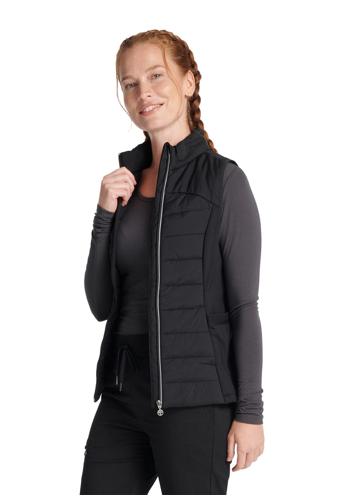 Healing Hands Women's Khloe 7-Pocket Quilted Vest