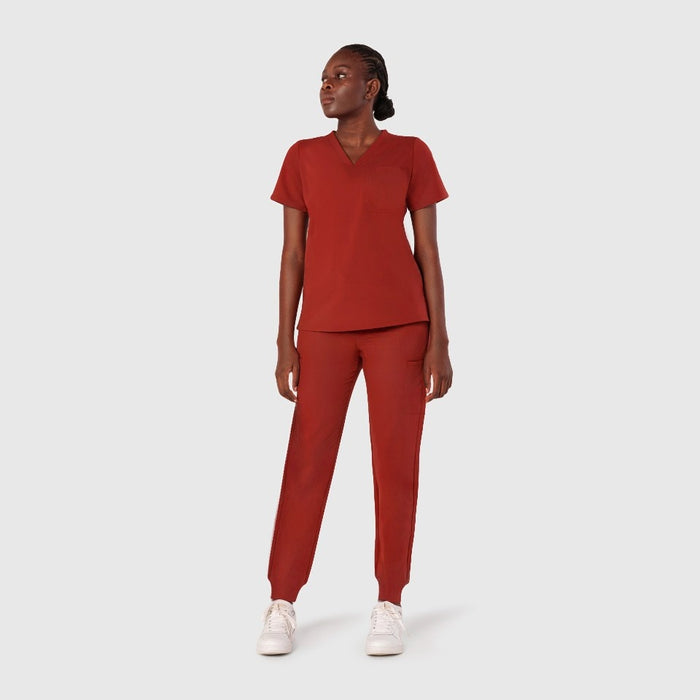 High Waisted Flex Nine-Pocket Jogger Scrub Pant