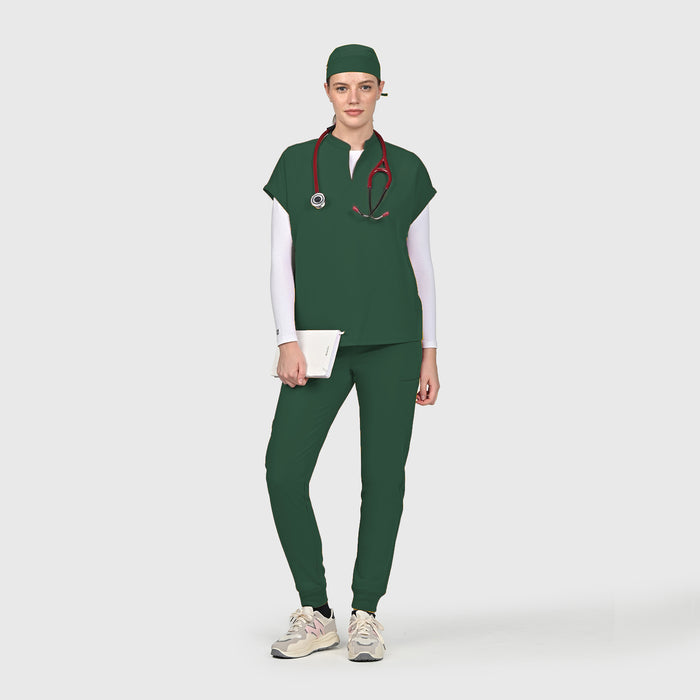 High Waisted Flex Nine-Pocket Jogger Scrub Pant