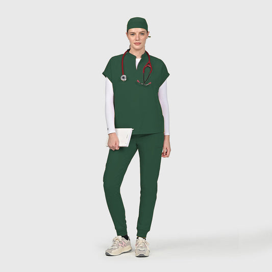 High Waisted Flex Nine-Pocket Jogger Scrub Pant