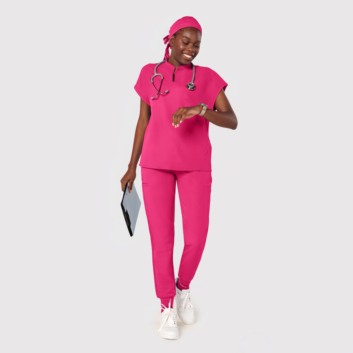 High Waisted Flex Nine-Pocket Jogger Scrub Pant