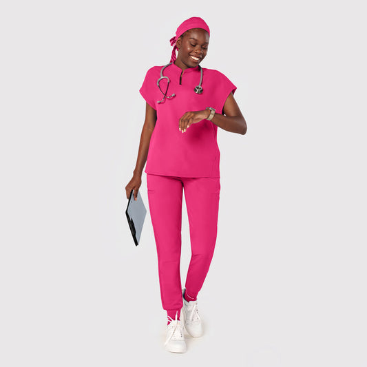 High Waisted Flex Nine-Pocket Jogger Scrub Pant