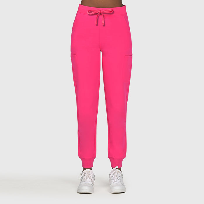 High Waisted Flex Nine-Pocket Jogger Scrub Pant